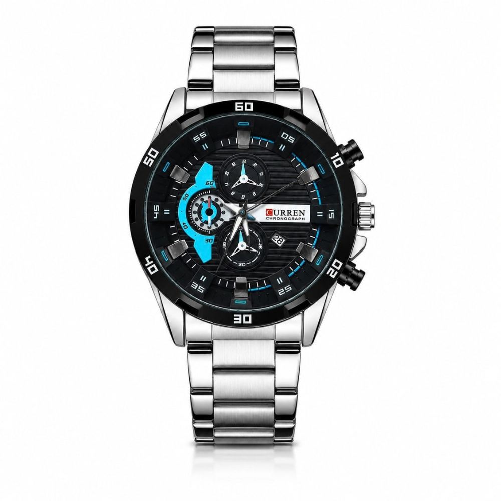 curren 8402 men's chronograph watch curren 8402 মেনস ওয়াচ(2)