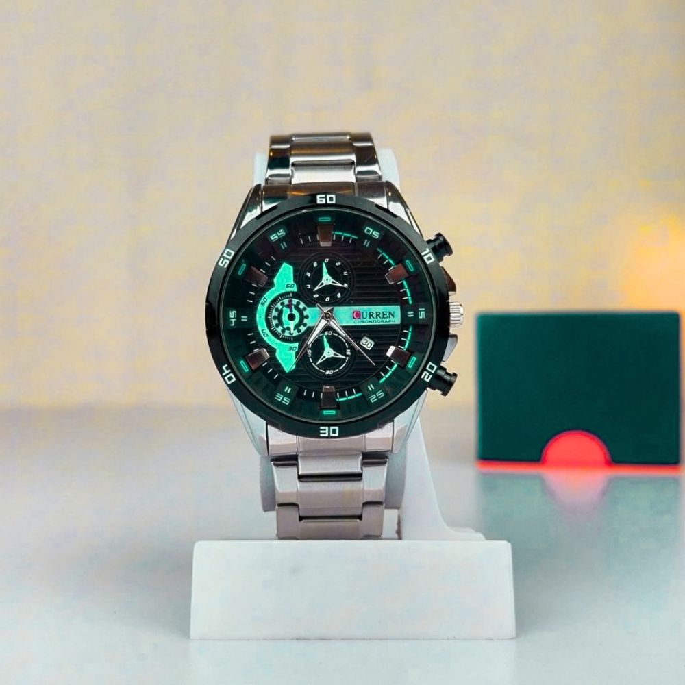 curren 8402 men's chronograph watch curren 8402 মেনস ওয়াচ(3)